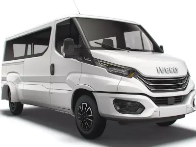 Iveco Daily Window Van L2H1 2022 3D model