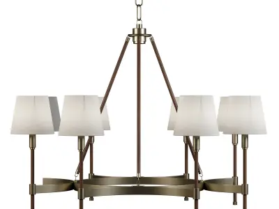 Ralph Lauren - Katie Large Chandelier Low-poly 3D model