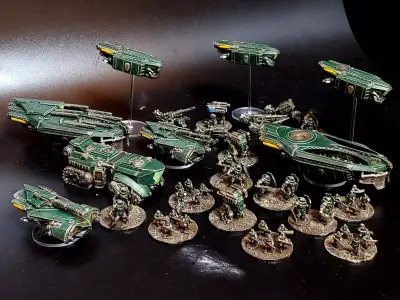 7mm - Jade Coalition Pack 1 3D print model