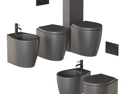 Galassia SmartB - XES WC Full Set 3D model