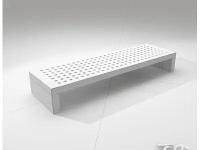 BENCH ESCOFET MAY 3D model