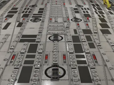  Cargo Aircraft Interior 