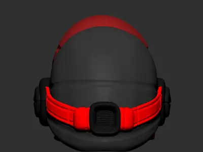  helmet scifi high poly ver 7 sculpt 3d printable  3D model purchase