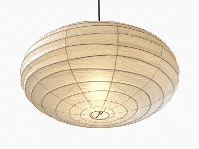 Akari 50EN Lamp by Isamu Noguchi 3D model