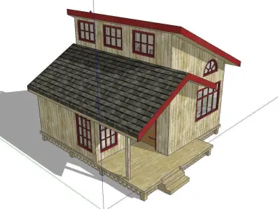 Creative Design-Holiday Cabin-078 3D model