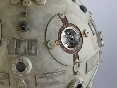 Jedi Training Remote parts 3D print model