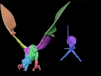 Heavy Metal Taarna  3D print model