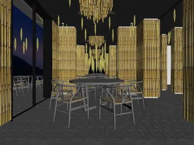 Business - Food Beverage 7-061 3D model