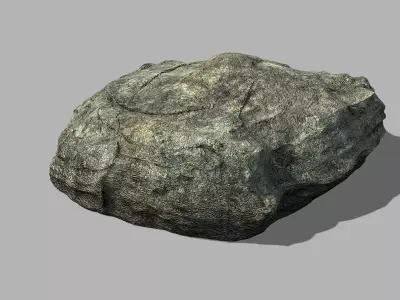 Mountain Hengshan - Little Rock 03 3D model