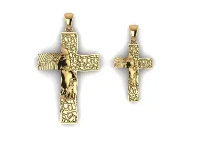 JESUS PENDANT 3D print model