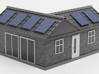 -Solar House V2- 3D model