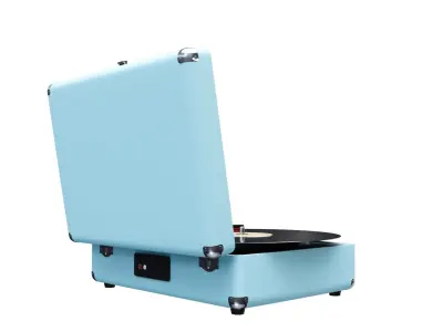 Victrola Vintage Suitcase Record Player Low-poly 3D model