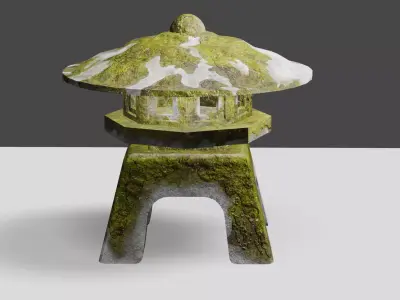 Chinese lantern big 3D model