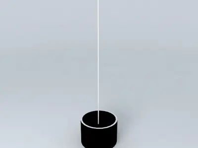 Black lamp Free 3D model purchase