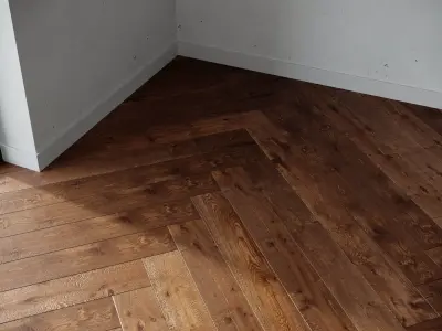 Flooring tiles oak 3D model