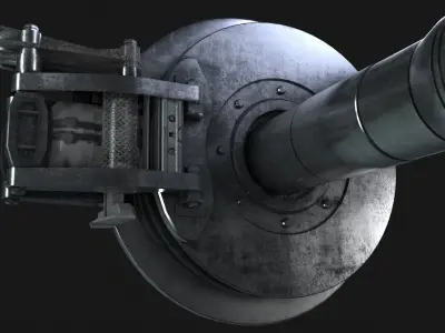 Point Cloud Animation Low-poly 3D model