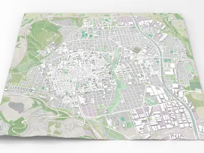 Cityscape Terrasa Spain 3D model