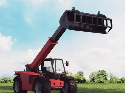 Archmodels vol 146 - highly detailed agricultural machinery 3D model