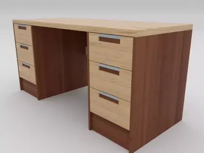 Office Table 3D model