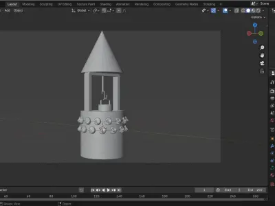 I am rich well 3D model