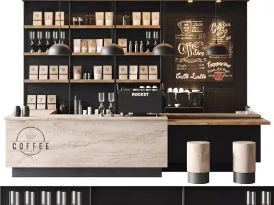 Coffee Shop 3 3D model
