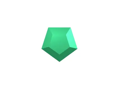 Gem v6 003 Low-poly 3D model