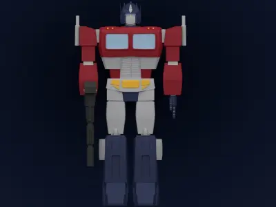 Optimus Prime 3D model