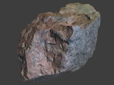 Meg Stone Low-poly 3D model