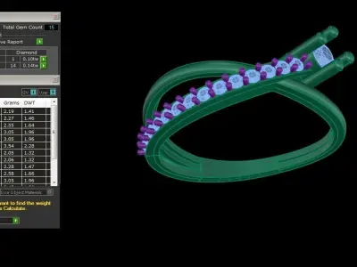 Light Wt Ring - 85 3D print model