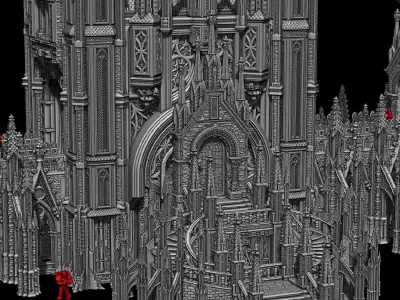 Thunder Gate 3D print model