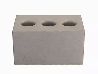 Concrete Brick 05 Low-poly 3D model