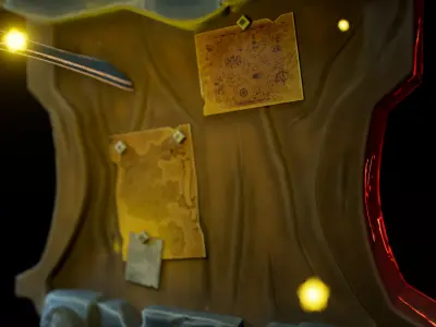 Ancient Trails Orienteering Relic Orienteering board 3D model