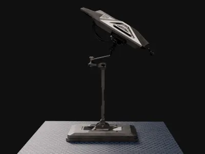 SCI-FI CONTROL PANEL 3D model