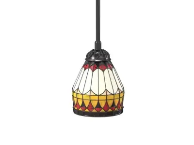 Astoria Grand Beverly 1 Light Single Bell Pendant 3D model