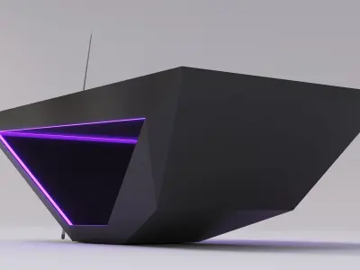 billiard Pool Table with stick and 16 balls Low-poly 3D model Low-poly 3D model