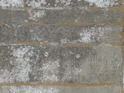 Concrete Tunnel Metro Low-poly 3D model