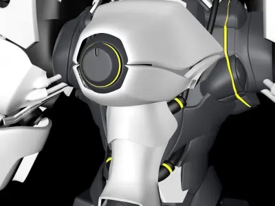 Overwatch Reinhardt model 3D model