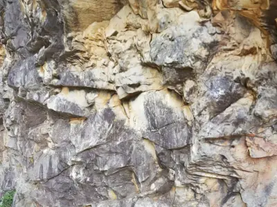 3D Scanned Rock and Cliff face 003 3D model