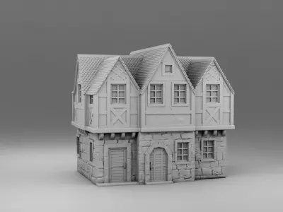 Vikings house 3D print model
