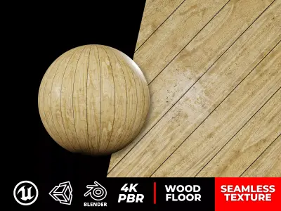 PBR Wood Texture Seamless 4K Photorealistic 15 - Archviz - Games Texture