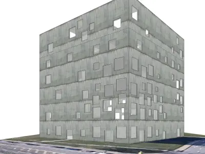 SANAA - Zollverein School 3D model