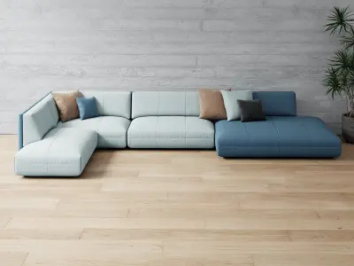 DS 1030 Sofa C03 3D model