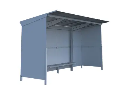 MMCite Regio 310a Bus Shelter 3D model