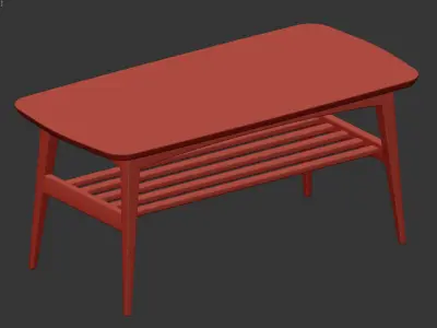 table Woodstock 3D model