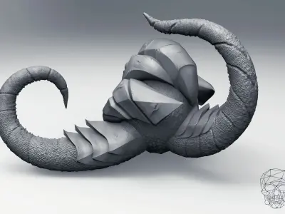 Vel Koz Figure 3D print model