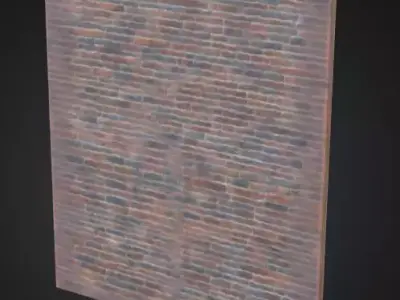 Rustic Wall Floor Surfaces Collection Low Poly Texture