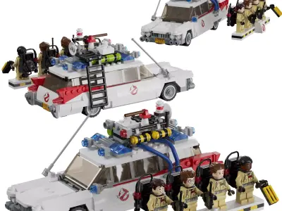 Lego - 21108 Ghostbusters Ecto-1 3D model