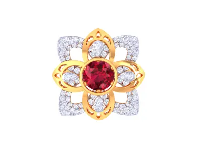  Women Ring MTL 3dm STL OBJ FBX Details 3D print model 3