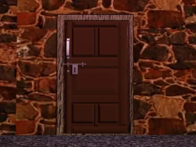 Door 001 Free 3D model
