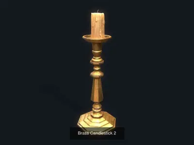 Medieval Light Collection 3D Model Pack